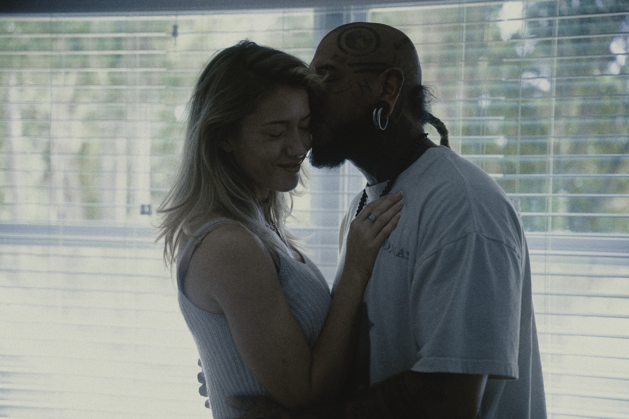 Couple enjoying an intimate moment